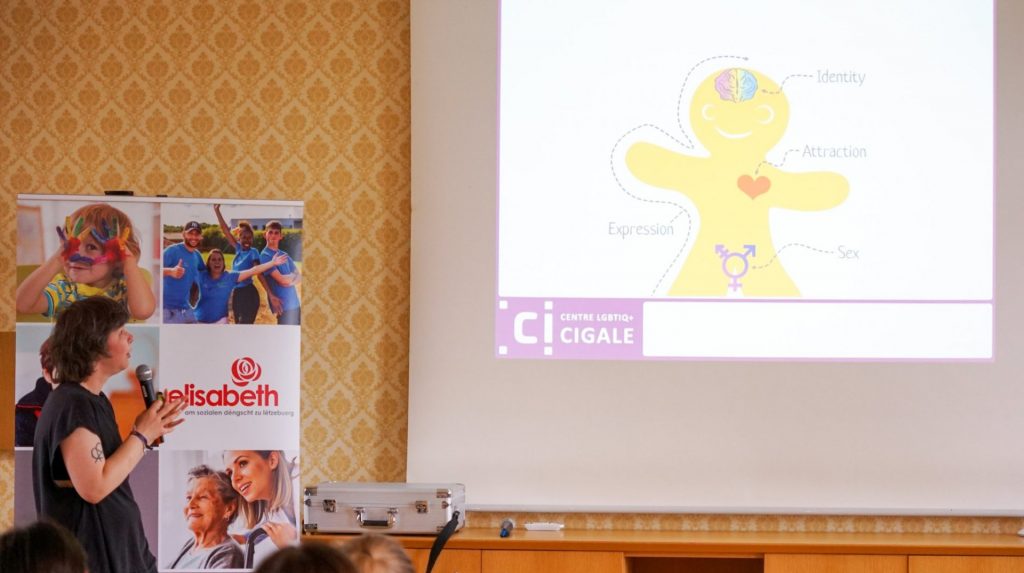 Elisabeth s’associe au Centre LGBTIQ+ CIGALE pour un workshop à l’occasion du Diversity Day 2023