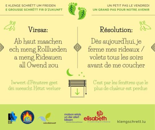 Un petit pas le vendredi