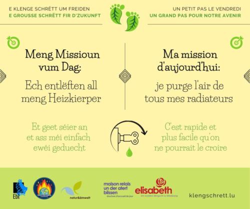 Un petit pas le vendredi