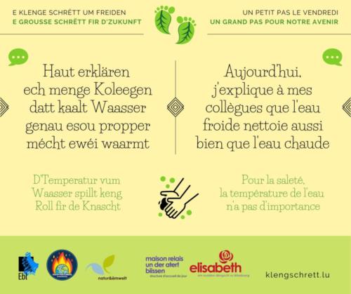 Un petit pas le vendredi